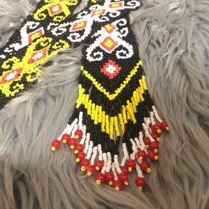 Handmade Beaded Belt or Scarf